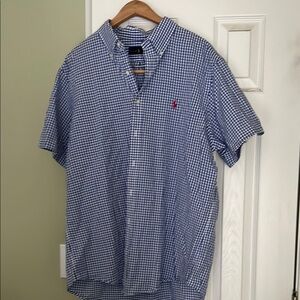 Polo by Ralph Lauren Blue Gingham Casual Shirt